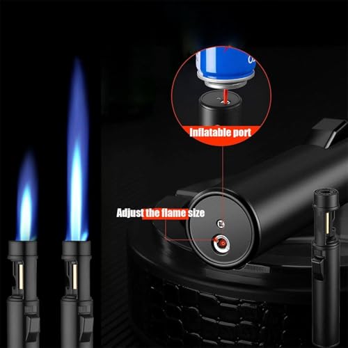 Encendedor recargable Bright Fire tipo soplete miniatura 4