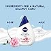 NIVEA Face Wash, Milk Delights Caring Rosewater(Sensitive Skin), 100ml