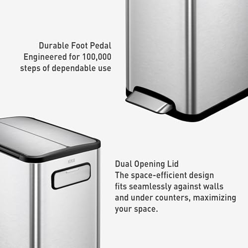 EKO 30L Fly Step Abfalleimer – Bild 5