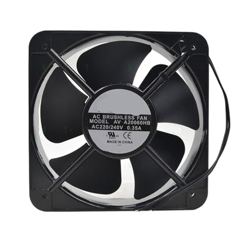 Ventilador 20 cm de alta resistencia AV-A20060HB extractor de rodamiento reforzado 220V para industria