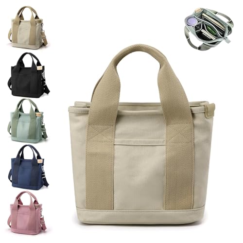 Tinkertechus Bag, Tinkertechus Large Capacity Multi-pocket Handbag, 2025 New Women Canvas Tote Bag with Zipper