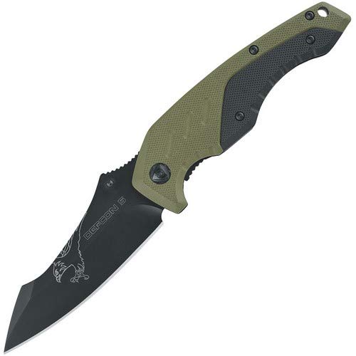 DEFCON 5 Kilo Linerlock Assisted Opening Green