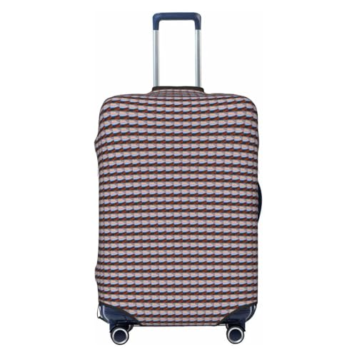Housse élastique pour valise XL protection de bagage motif montagne noir