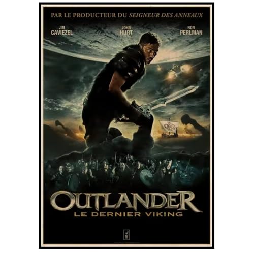 Poster de Outlander de 50x70 cm para pared de salon lienzo sin marco de MZOwallpaper