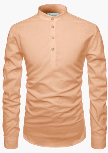 Image of Men's Cotton Blend Short Playful Mix Color Kurta - Pack 2
