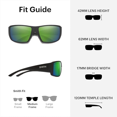 Image of SMITH Guide's Choice Sunglasses with Chromapop Lenses - Polarized Sunglasses - for Men & Women