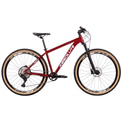 Bicicleta Aro 29 Absolute Nero 6 12V Freio a Disco Suspensão com Trava,15,Vermelho