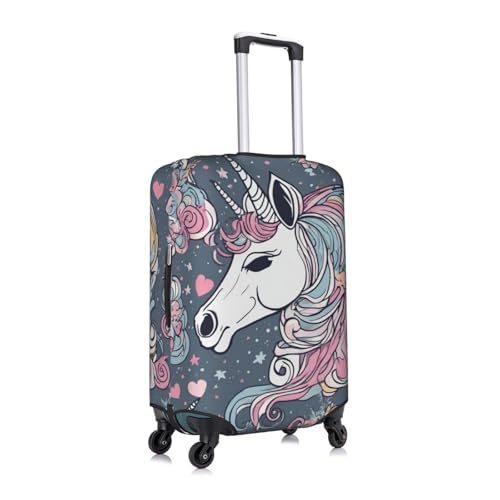 Housse de protection pour valise blanc Medium au design épuré - 3
