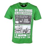 wolfsburg shirt history LIEFERUMFANG: 1x original VfL Wolfsburg T-Shirt für Herren, cooles Must-Have Basic Oberteil für jeden Tag; dieses Merchandise ist ein perfektes Geburtstags- und Weihnachtsgeschenk für Männer.