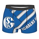 Sch-Alke 04 Herren Unterwäsche Atmungsaktiv Stretch Boxer Slip, Schwarz , L