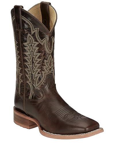 Justin Men's Lyle Umber Western Boot Broad Square Toe - Cj2031