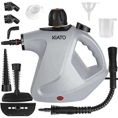 Handheld Steam Cleaner, Steamer for Cleaning, 10 in 1 Handheld Steamer for Cleaning, Upholstery Steamer Cleaner, Car Steamer, Steam Cleaner for Surface Cleaning Home, Sofa, Bathroom, Car seat, Gray Handheld Steam Cleaner, Steamer for Cleaning, 10 in 1 Handheld Steamer for Cleaning, Upholstery Steamer Cleaner, Car Steamer, Steam Cleaner for Surface Cleaning Home, Sofa, Bathroom, Car seat, Gray