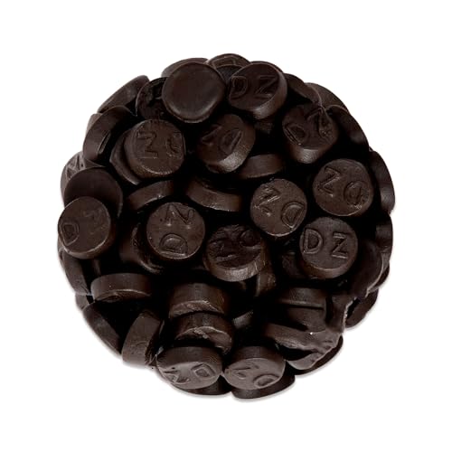 Snackivore Gustaf'S Double Salted Black Licorice Bulk 1Lb Bag. Dutch Licorice Salty thumb #1