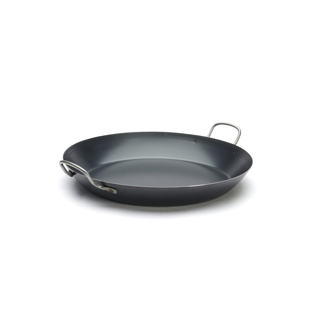 Baumalu De Buyer Professional - Paella pan, blue steel Diamètre 42