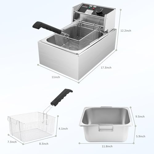 Large Capacity Deep Fryer