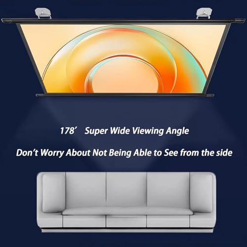 Pantalla de proyector manual 50" 4:3 UYCVT miniatura 3