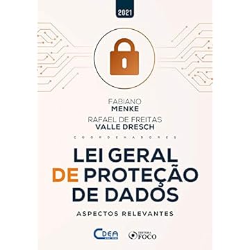 Capa do livro LEI GERAL DE PROTEÇÃO DE DADOS - ASPECTOS RELEVANTES - 1ª ED - 2021