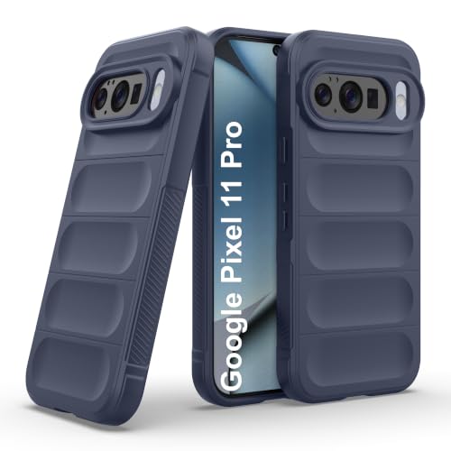 Image of Zapcase Back Case Cover for Google Pixel 11 Pro | Compatible for Google Pixel 11 Pro Back Cover | Liquid Silicon Magic Case with Camera Protection | Sapphire