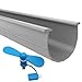 The 2019 Gray Garage Door Bottom Seal | 20 Foot, 3.75 Inch Width Garage Door Seals Bottom Rubber Replacement Kit | T-Ends Garage Door Weather Seal Threshold Strip | Easily Cut & Adapt to Doors
