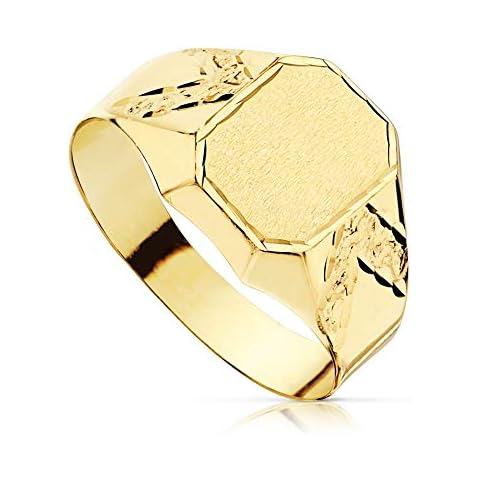 Sello oro 18k niño con grabado Cover