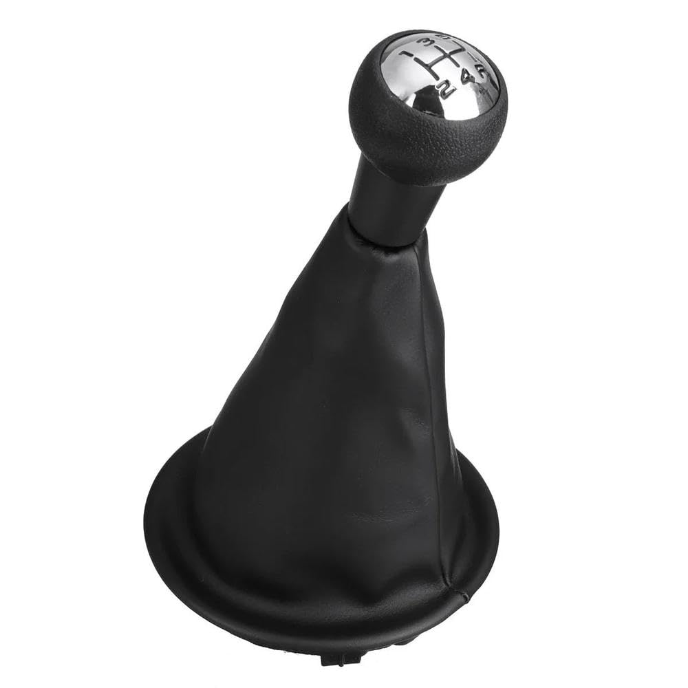 YDXHERTA Car Gear Shift Knob Shifter Stick Gaiter Boot Cover Leather for Citroen Berlingo III MK3 for Peugeot Partner 2008-on Auto Parts