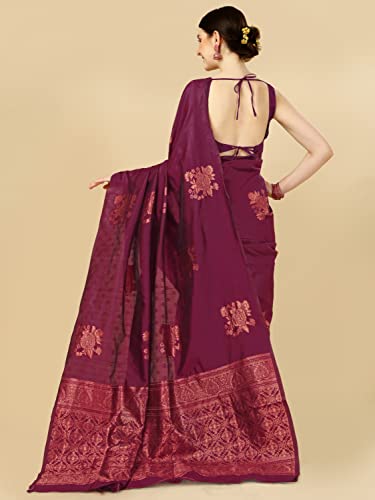 Image of Avantika Fashion Women's Kanjivaram Soft Silk Banarasi Sarees With Blouse Piece