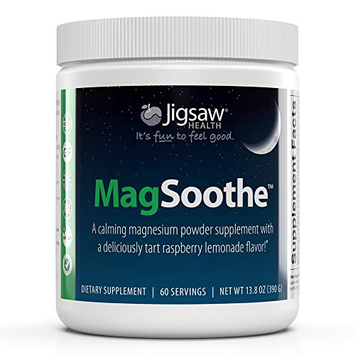 MagSoothe Jar - High-Quality Magnesium Glycinate Powder Drink Mix – Tart Raspberry Lemonade