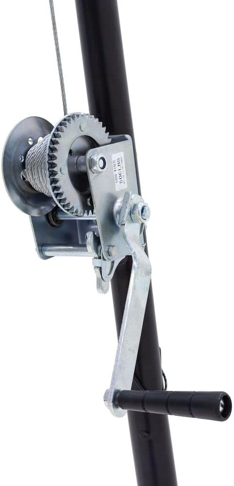 Kill Shot 500 lbs. Capacity Tripod Game Hoist with Gambrel : Sports & Outdoors