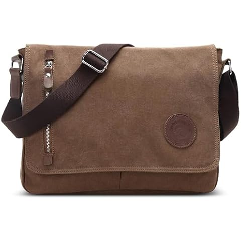 FOLOVEYA Retro Men's 14 Inch Messenger Bag Cover
