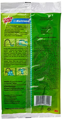 Pano Scotch-Brite Multiuso Verde - Pacote