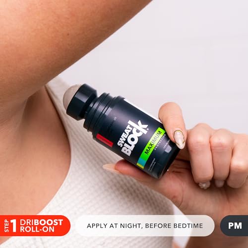 Déodorant clinique SweatBlock anti-transpirant efficace contre l'hyperhidrose