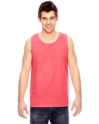 Image of CHOUINARD Adult Tank Top>XL Red Orange-PgmDye 9360