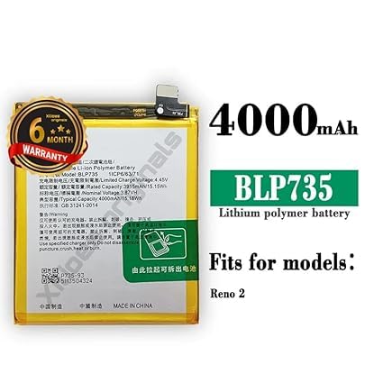 Image of BLP735 Battery for Oppo Reno 2F 2Z PCKM70, PCKT00, PCKM00, CPH1945, CPH1951, PCKM80 Battery with 6 Month Warranty**** (R67)