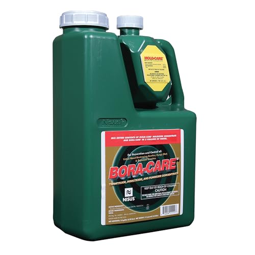 Bora-Care with Mold-Care Moldicide Concentrate, Wood Protection Against Mold, Termites, and Decay, Long-Lasting Residual Protection, 1 Gallon