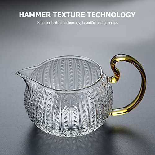 Luxshiny Hervidor de Té de Cristal 1Pc Tetera de Vidrio con La Tetera del Hogar del Filtro para El Té de Hoja Suelto… - Imagen 8