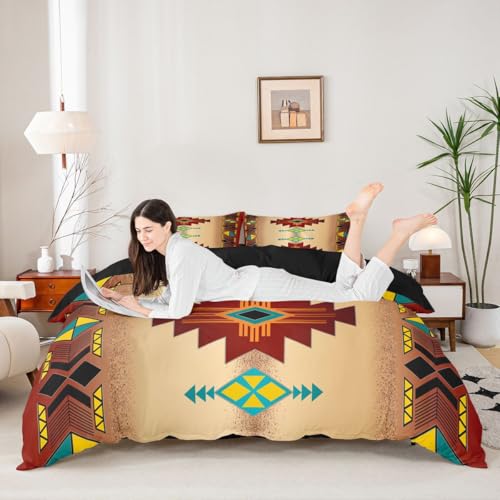 Sets de Housses de Couettes Géométrique Boho Ferme Homewish