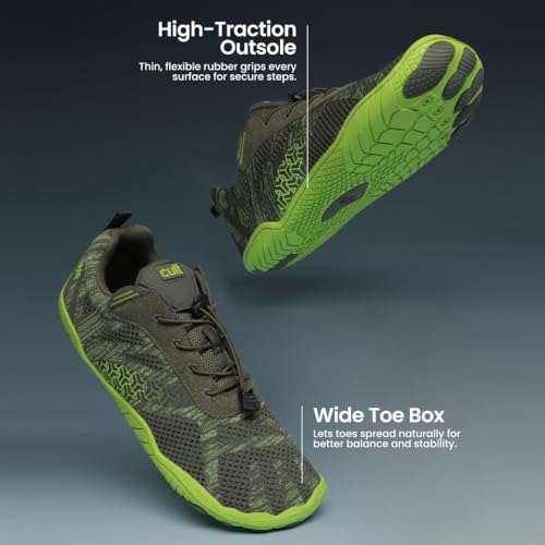 Image of CULT KnitFit Barefoot Training Shoes | Minimalist Shoes | Zero Drop | Wide Feet Fit | Non-Slip Grip | Enhanced Stability & Flexibility | Everyday Wear Training Shoes