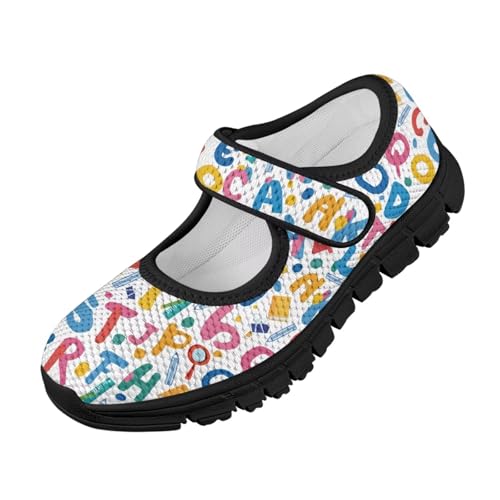 SYtrade Mary Janes Breathable Girls School Uniform Shoes Black Sole