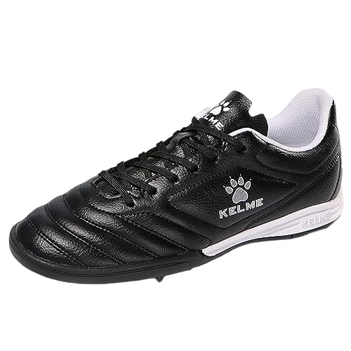 KELME Kids Soccer Shoes TF Soccer Cleats Boys Girls Professional Futsal Sneaker Breathable Athletic Football Boots for Outdoor Indoor