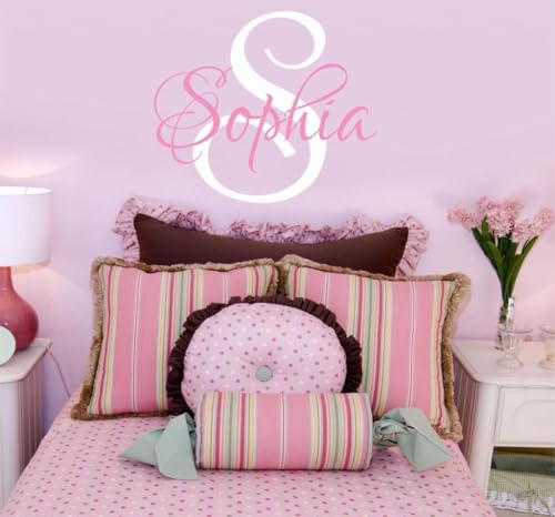 Vinilo Decorativo Personalizado Nombre 30x23 cm miniatura 4