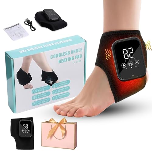 Foot and Ankle Massager, 2026 New Feet Relief Massager for Neuropathy, Wireless & Portable Triple...