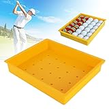 Vitdipy Golf Ball Tray, Durable ABS Plastic Golf Ball Container Suitable for Holding 30 Golf Balls