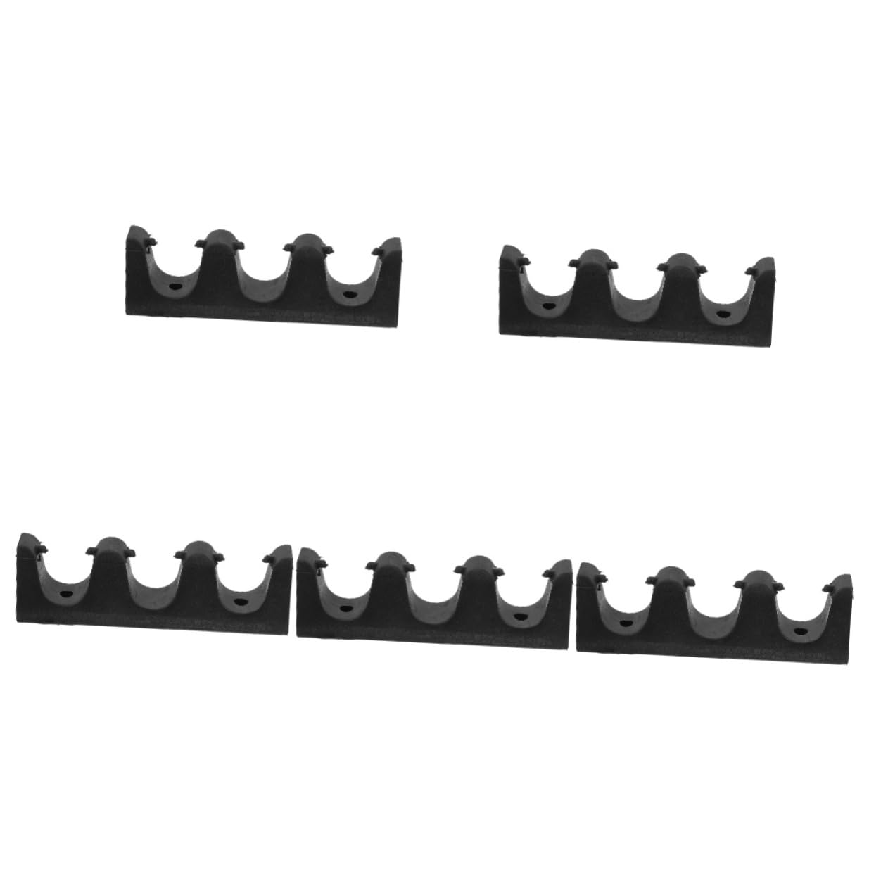 BESPORTBLE Support de Billard Crochet de Piscine pour poteaux Conseils de File d'attente de Pool Support Queue de Billard Etui Queue de Billard Support de Queue décoratif Porte-queues Black