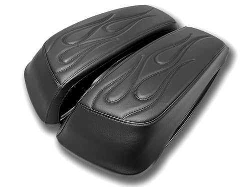 Cubiertas Premium Flame para Tapa de Alforjas Harley Davidson