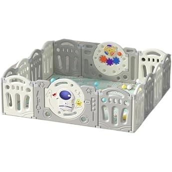 Astronaut Playpen Foldable for Children 12+2