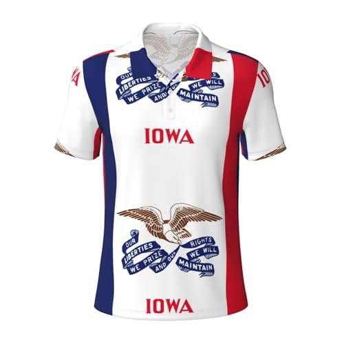 Polo Iowa évacuation humidité chemise manches courtes homme fraîcheur