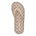 Calvin Klein Women's Sarminya Flip Flop, Natural Multi, 6