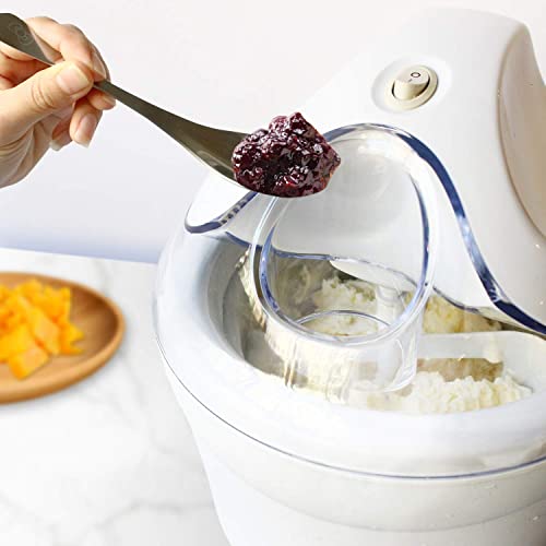 Leogreen - Elektrische Eismaschine 1,4 l Eismaschine Eismaschine für Eiscreme, Sorbet und Joghurt, BPA-frei, einfach zu… – Bild 7