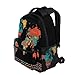GuoChe World Map and Flags Kids Backpack for Girls,Boys,Teens,Recycled School Bag with Laptop Compartment,16 in x 11.4 in