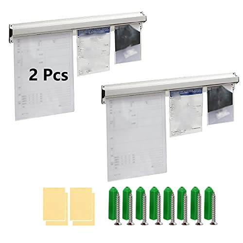 Barra Per Ordinazioni - 2 Pezzi Con Pinza In Alluminio Per Ristoranti, Bar E Uffici, 35 Cm - Foto 3